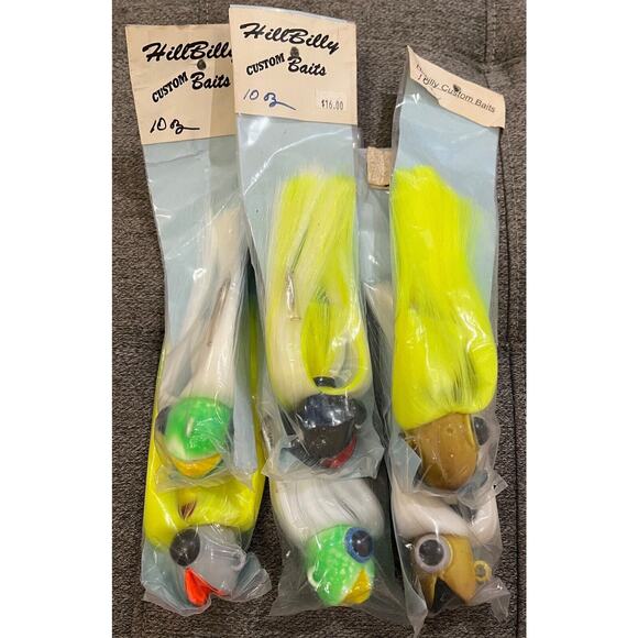 6 pack Striped Bass Parachute Heads -10 oz - Picture 11 of 12